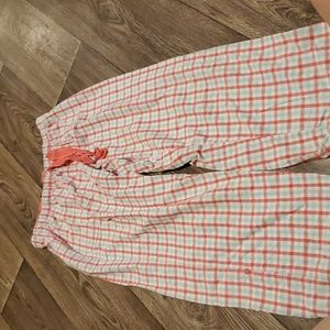 Plaid pj pants